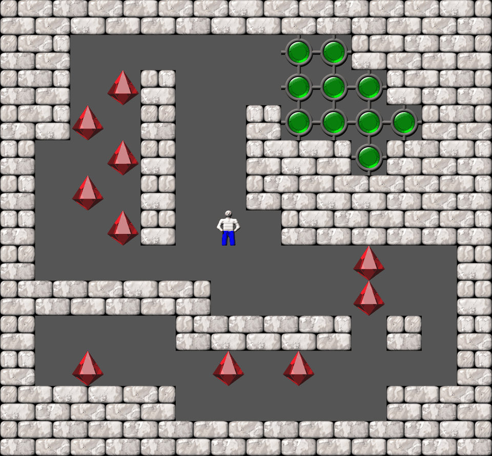 Sokoban Bugs1005 collections level 612